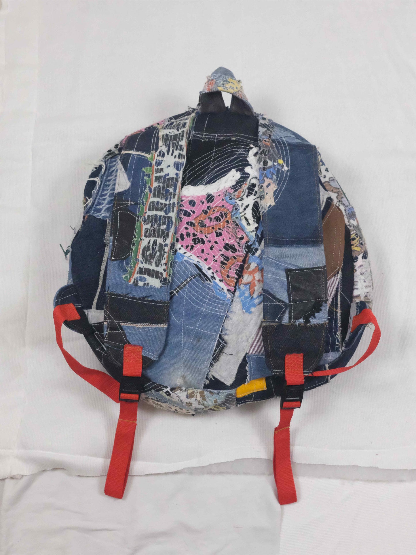 Denim Scrap Bag