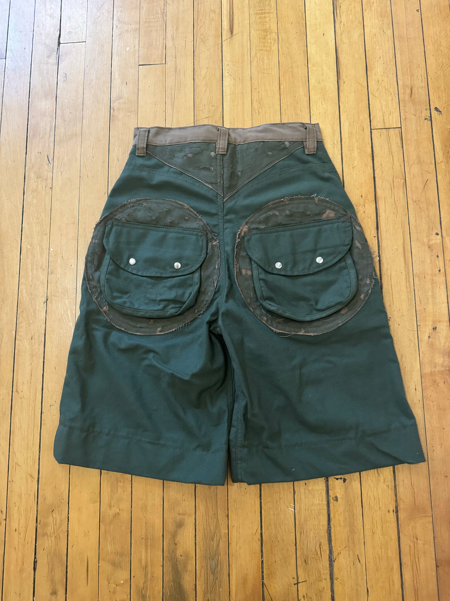 Camouflage Baggy Shorts - 28