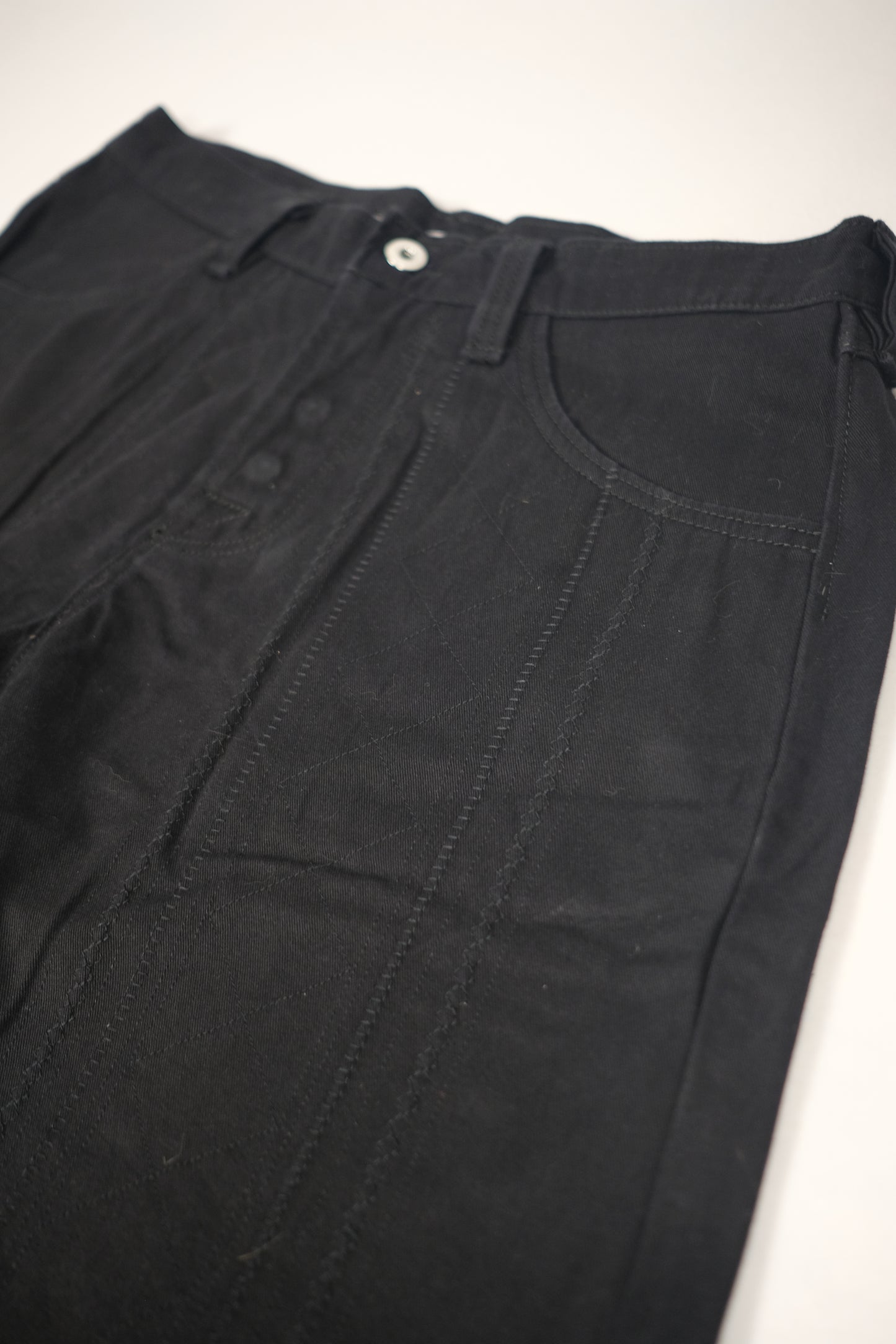 Black Quilt Denim 33 x 31