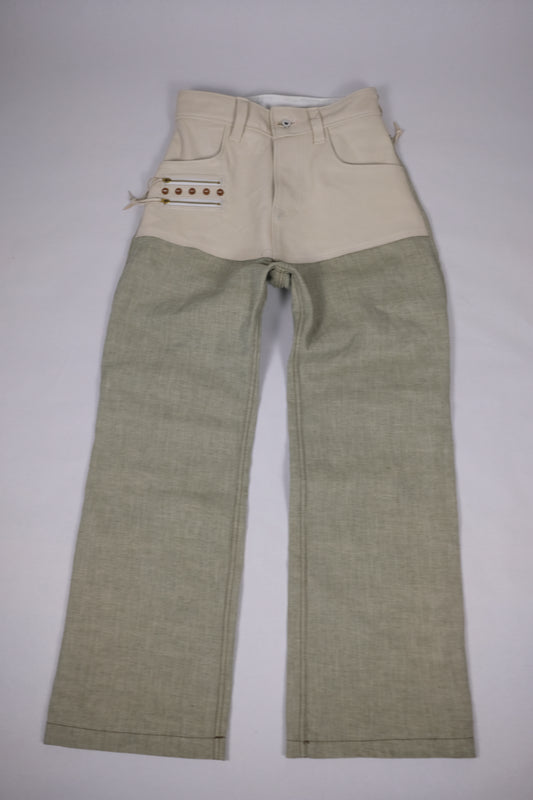 White Western Selvedge 32 x 32