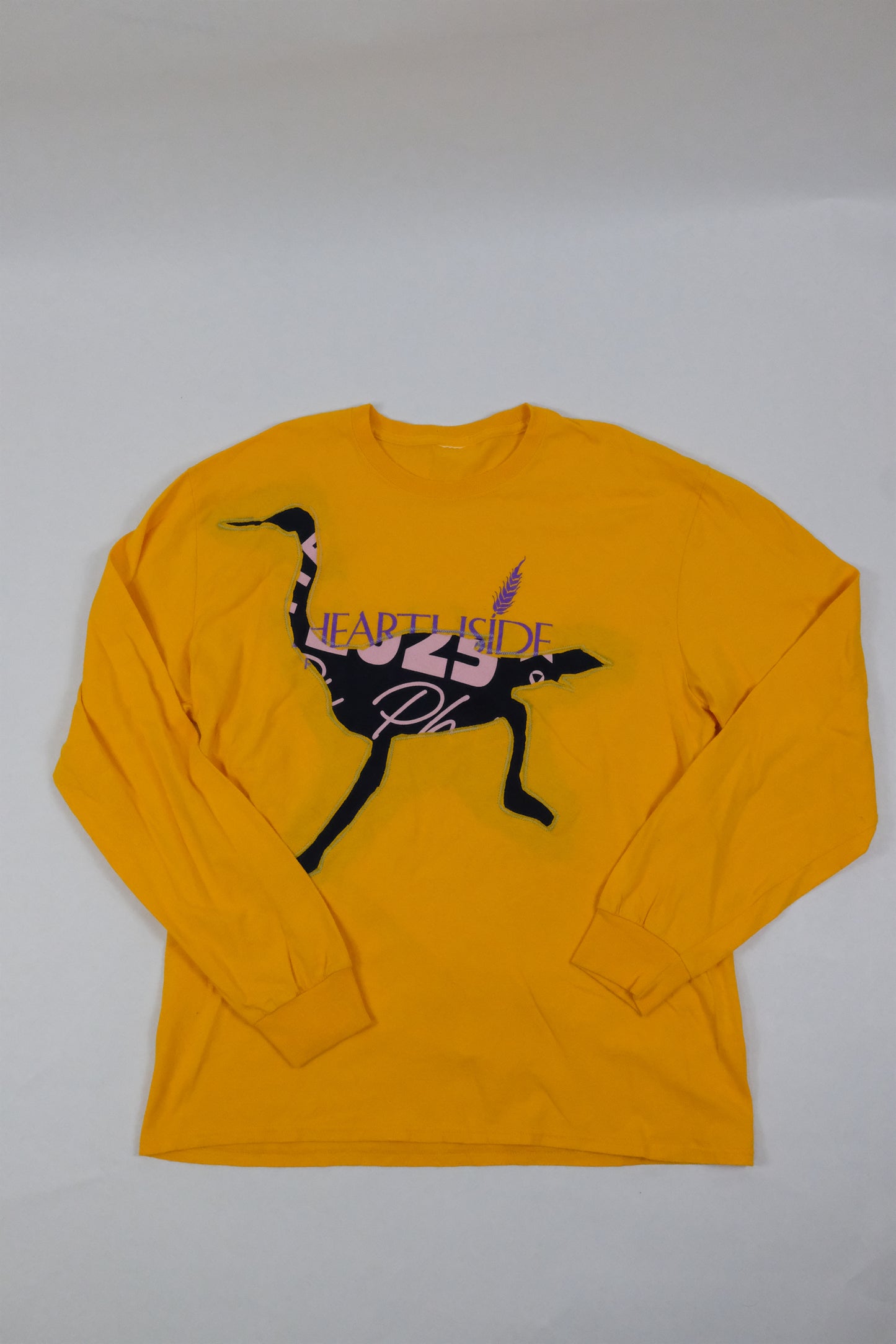 Yellow Ostrich long sleeve - Large