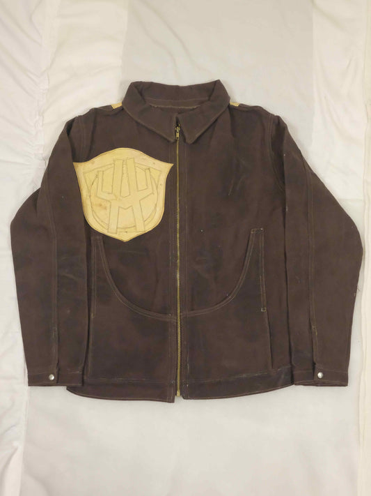Waxed Denim Jacket - Medium