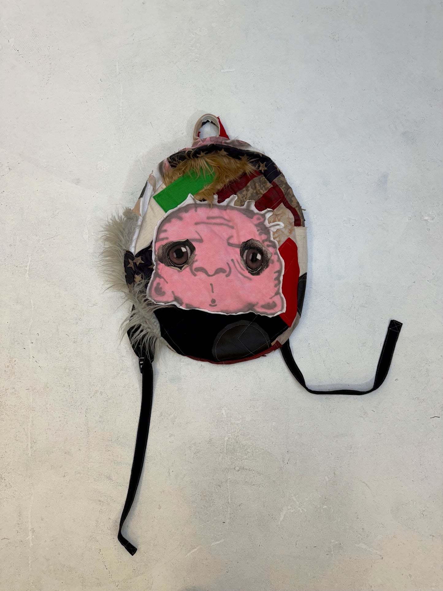 Face Scrap Backpack