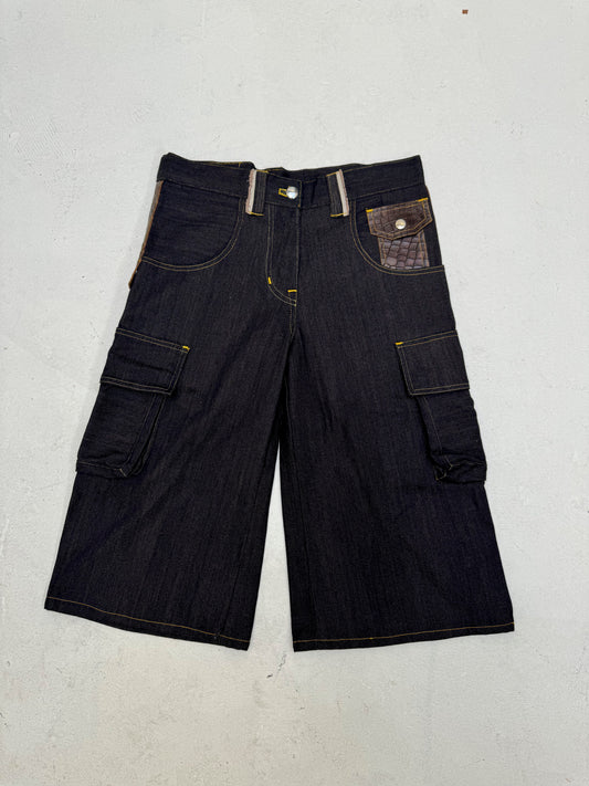 Italian Denim Gator Jorts 32x16