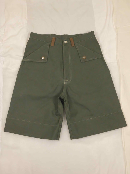 Green Cargo Shorts - 34 x 26