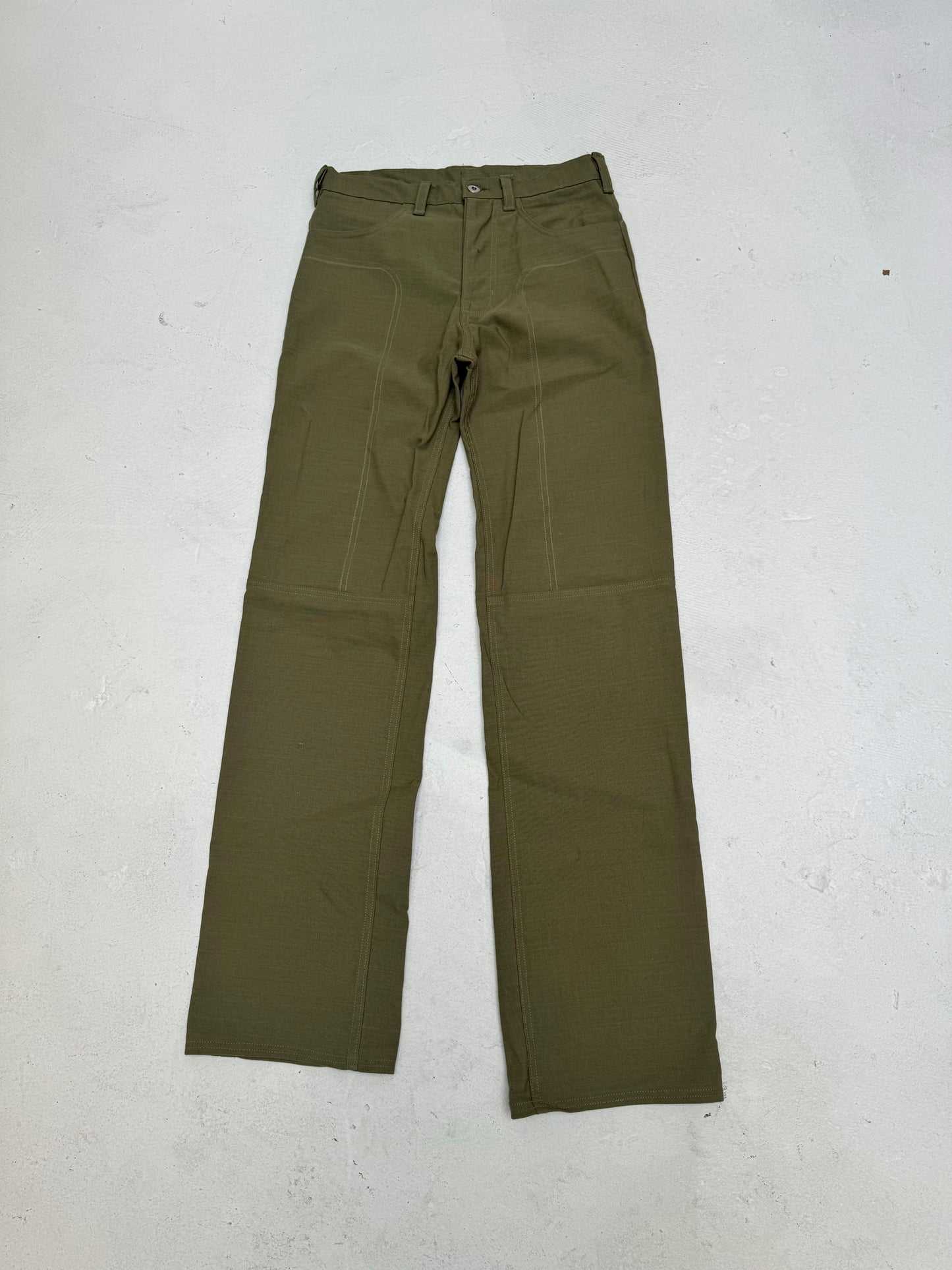 Sample - Green Canvas Pants 31x33